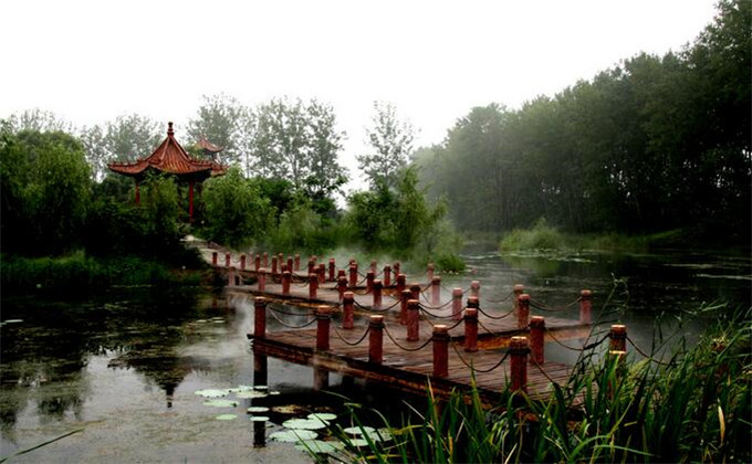 枣庄微山湖红荷湿地都有哪些旅游景点