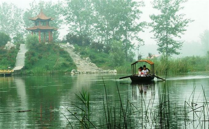枣庄微山湖湿地景区游览路线